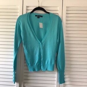 Bluenotes V-Neck Button Down Cardigan Size Large